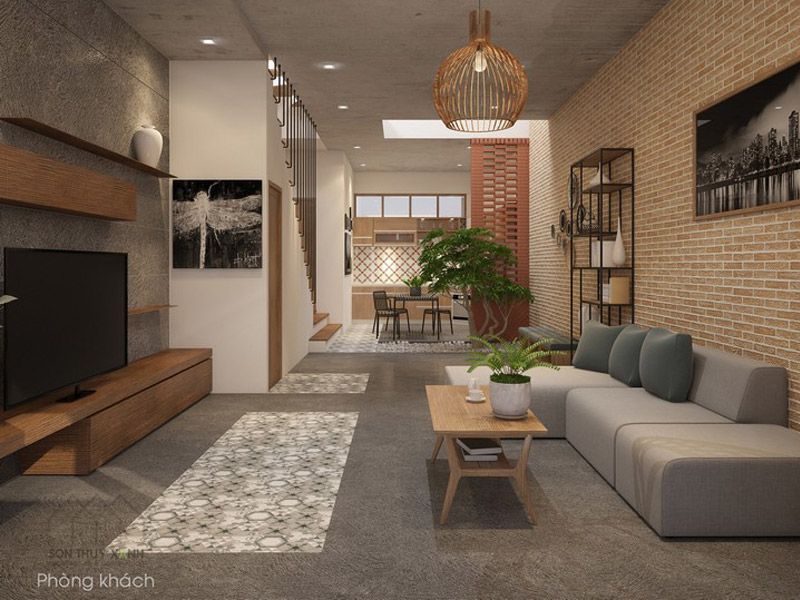 Nhà phố của anh Thắng chị Mận