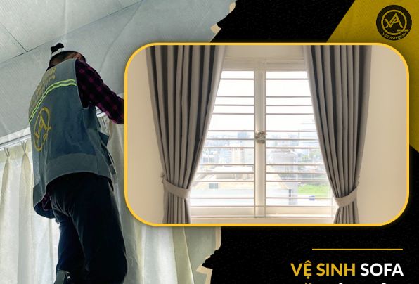 Vệ sinh màn rèm