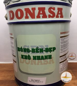 Sơn dầu Đồng Nai Donasa màu xanh lá mạ DLF 9051 21kg