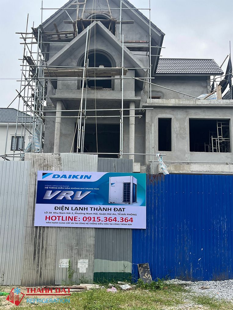 Lắp đặt hệ thống hệ thống điều hòa trung tâm