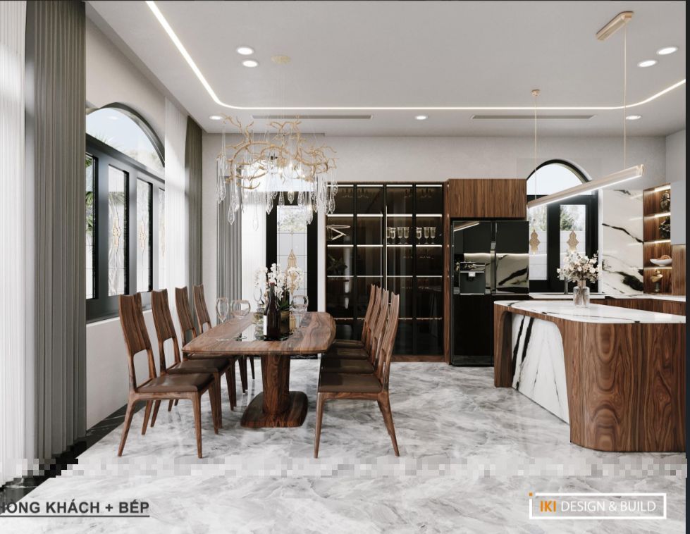 Thiết kế bếp và phòng ăn