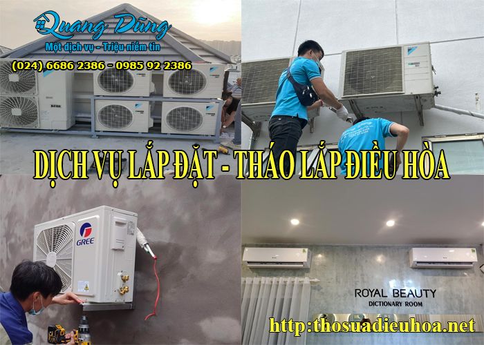 Lắp đặt điều hòa