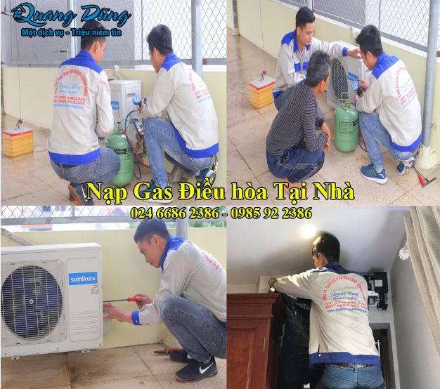 Nạp gas điều hòa