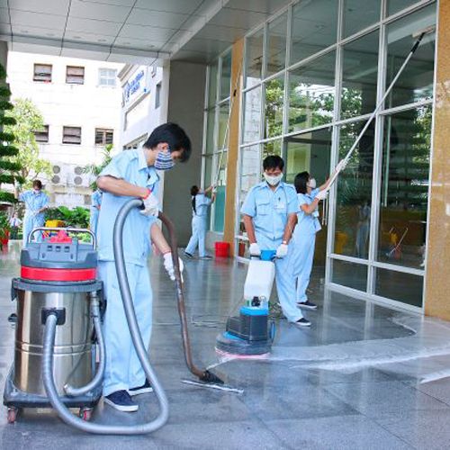 Vệ sinh trường học bệnh viện khu công nghiệp
