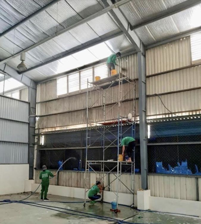 Vệ sinh nhà xưởng
