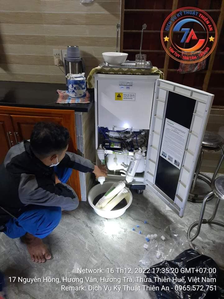 Sửa chữa bình lọc nước