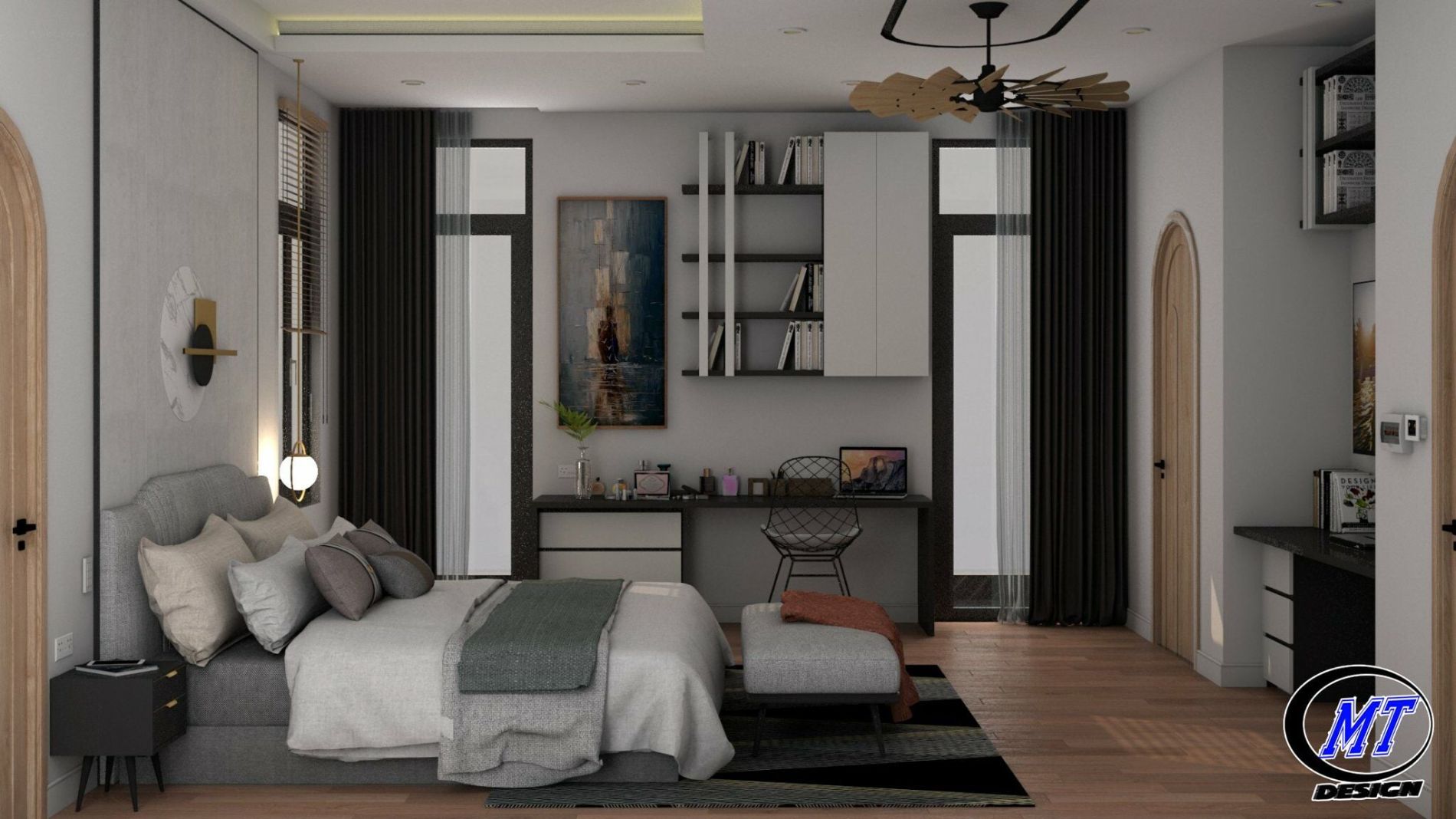 Thiết kế nội thất  phòng ngủ