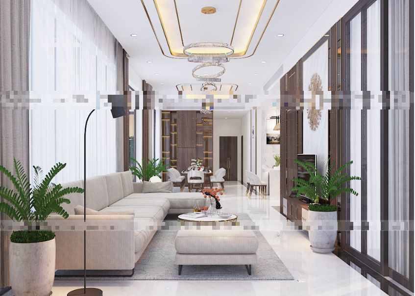 Thiết kế nội thất phòng khách