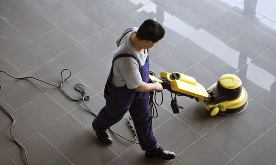 Dịch vụ phủ bóng sàn