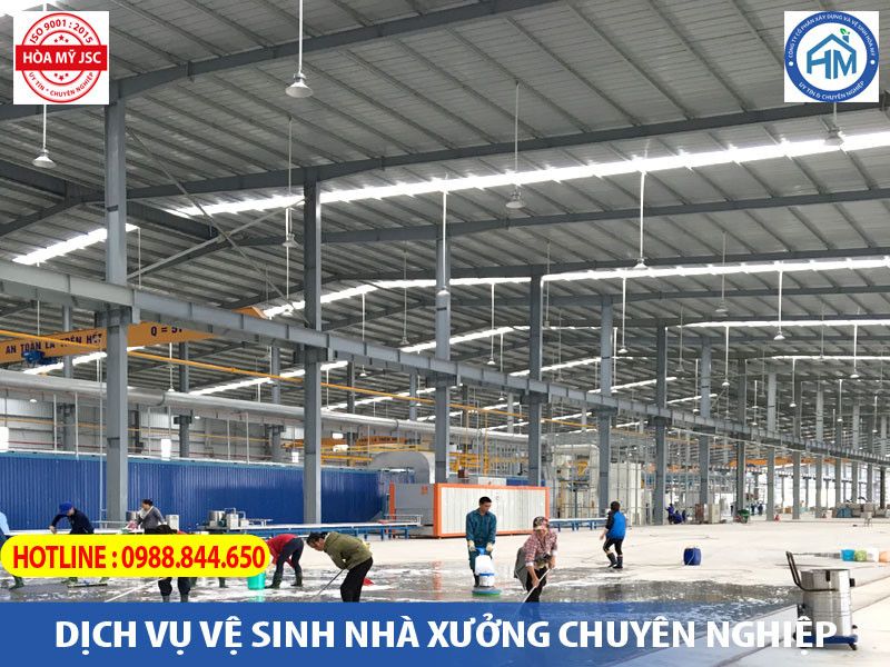 Vệ sinh nhà xưởng