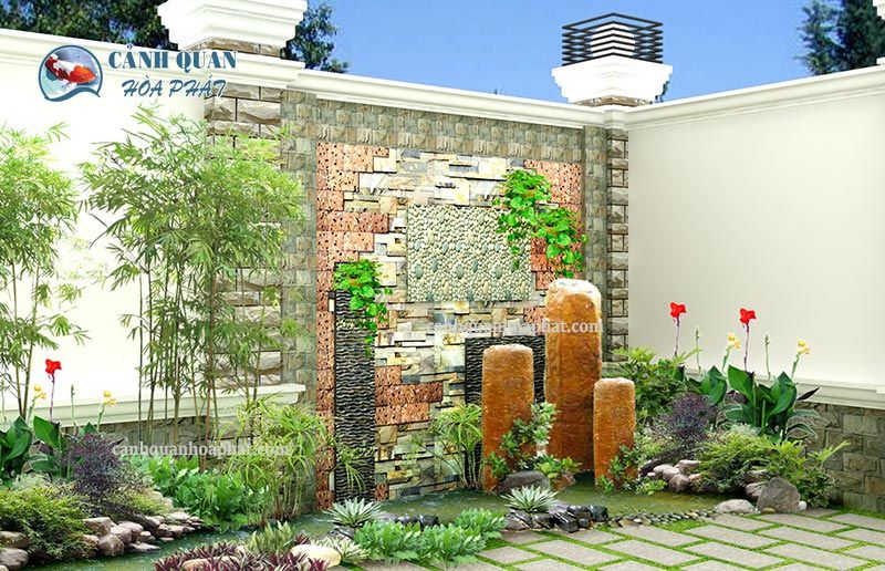 Thi công thiết kế cảnh quan sân vườn