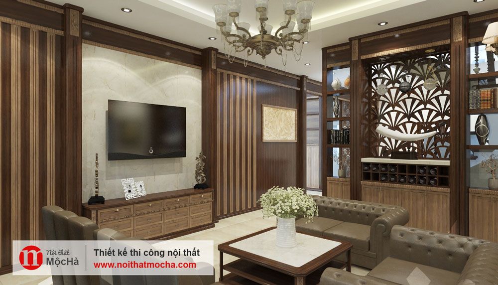 Thiết kế nội thất phòng khách
