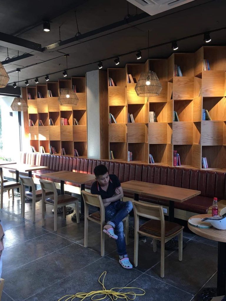 Thi công nội thất quán Cafe