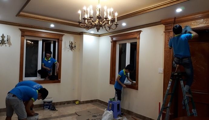 Vệ sinh sau xây dựng