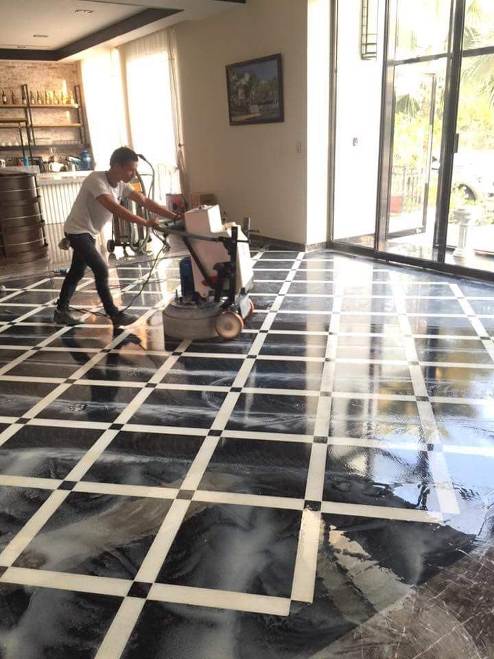 Vệ sinh mặt sàn