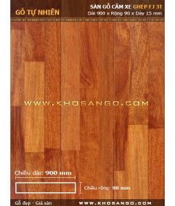 Sàn gỗ căm xe 3K 15x90x900
