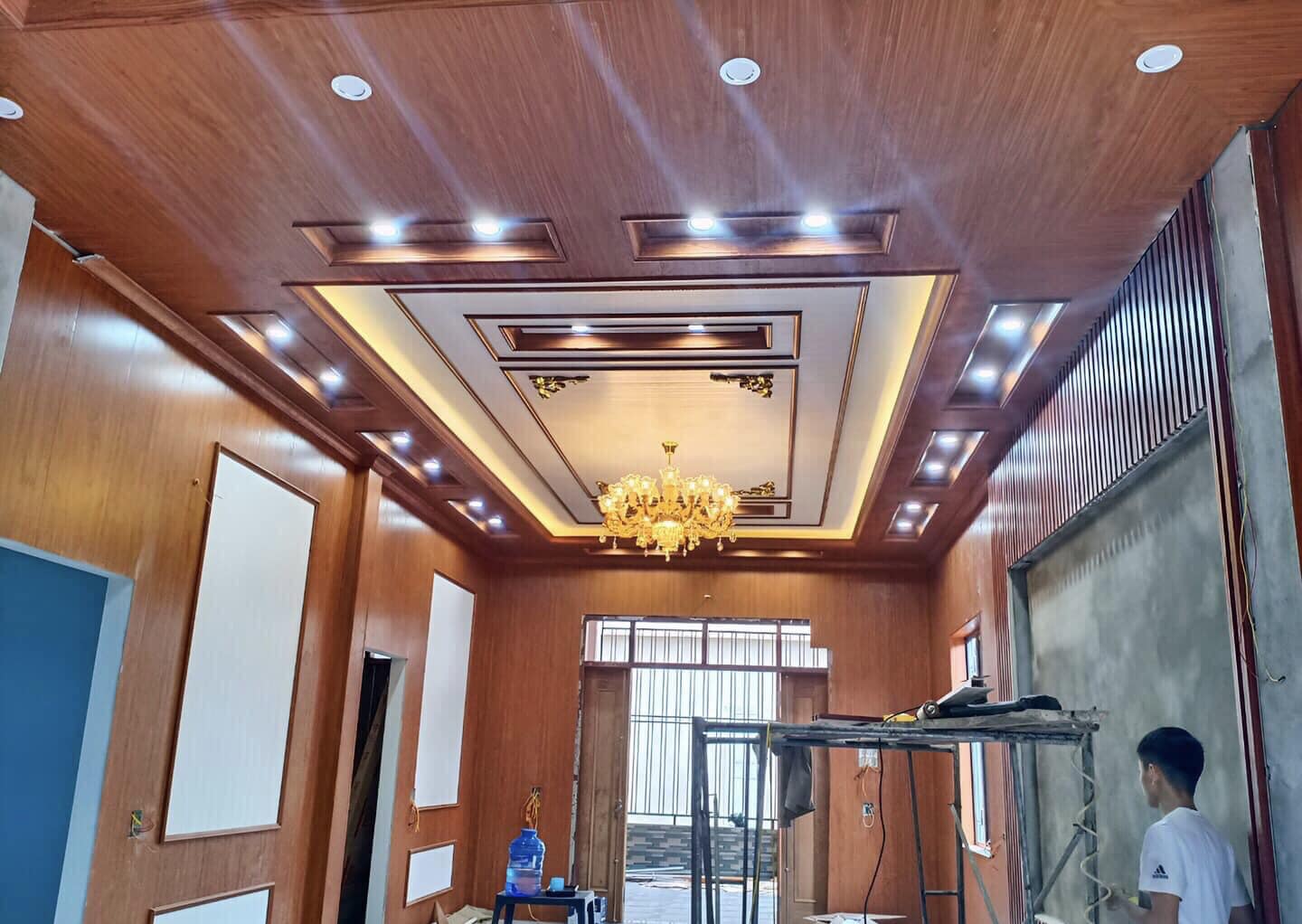 Lắp đặt thi công ốp trần tường