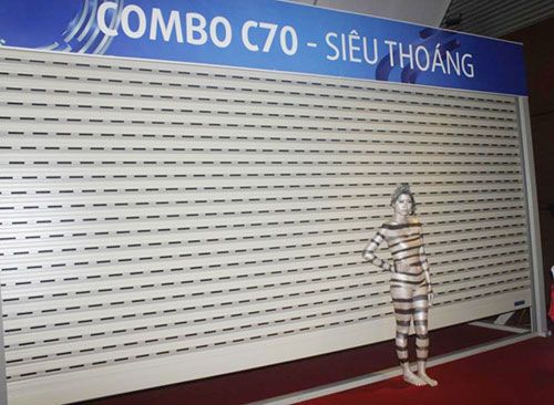 Cửa cuốn siêu thoáng