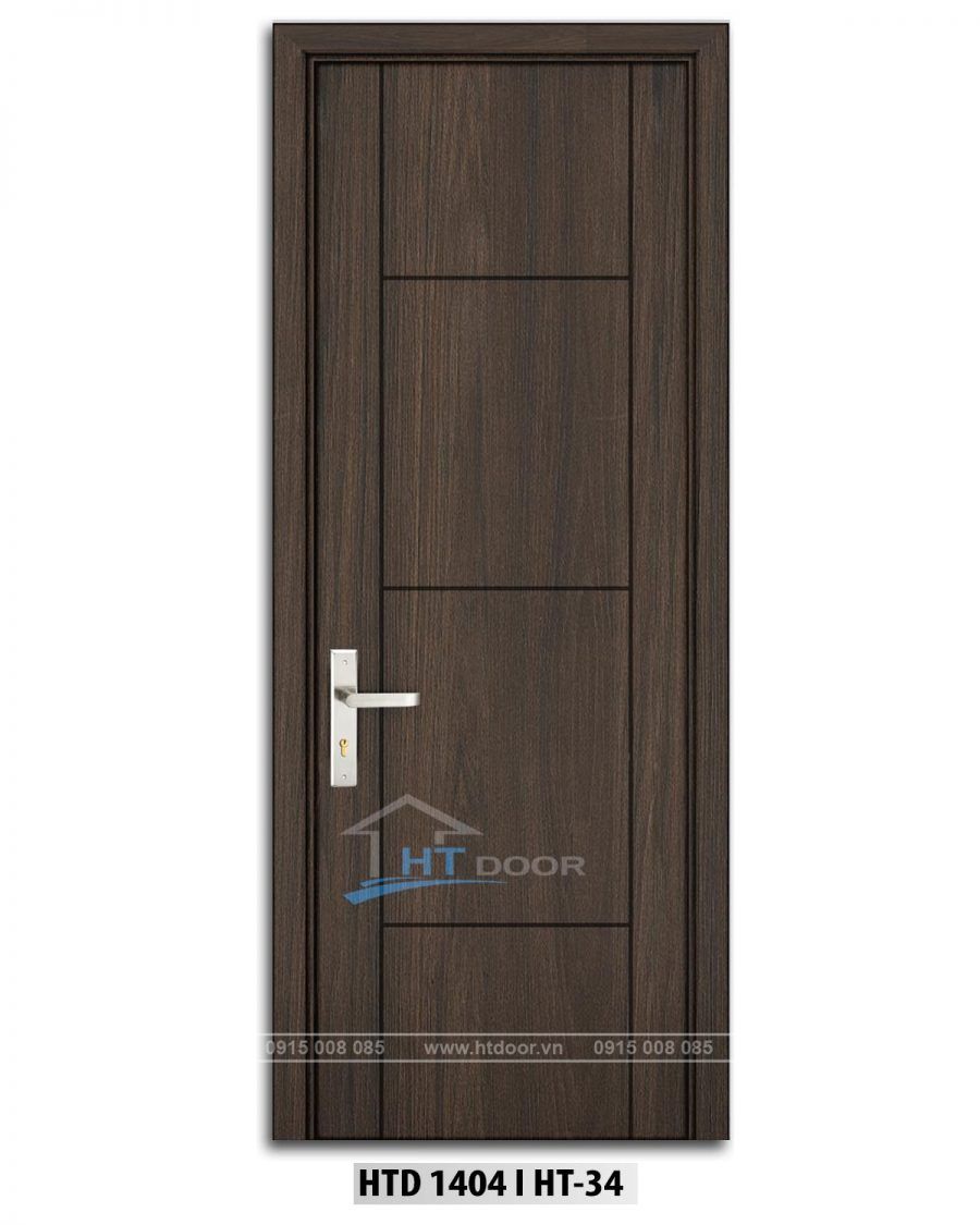 Cửa gỗ nhựa composite kẻ chỉ
