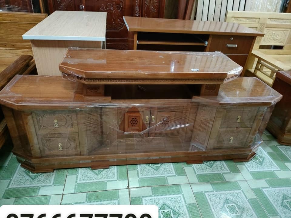 Thi công thiết kế kệ tivi