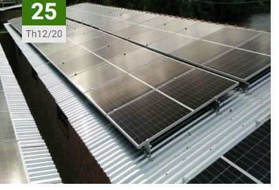 Công trình điện mặt trời hòa lưới 40kwp