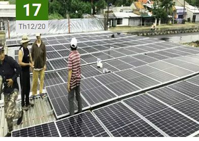 Hệ thống điện mặt trời hòa lưới 60kwp
