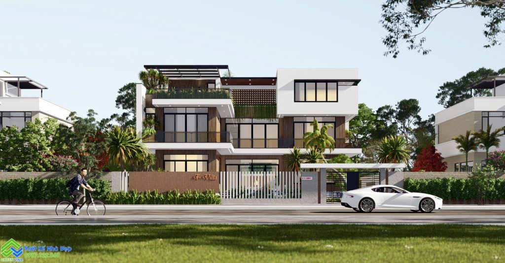 Thiết kế kiến trúc biệt thự