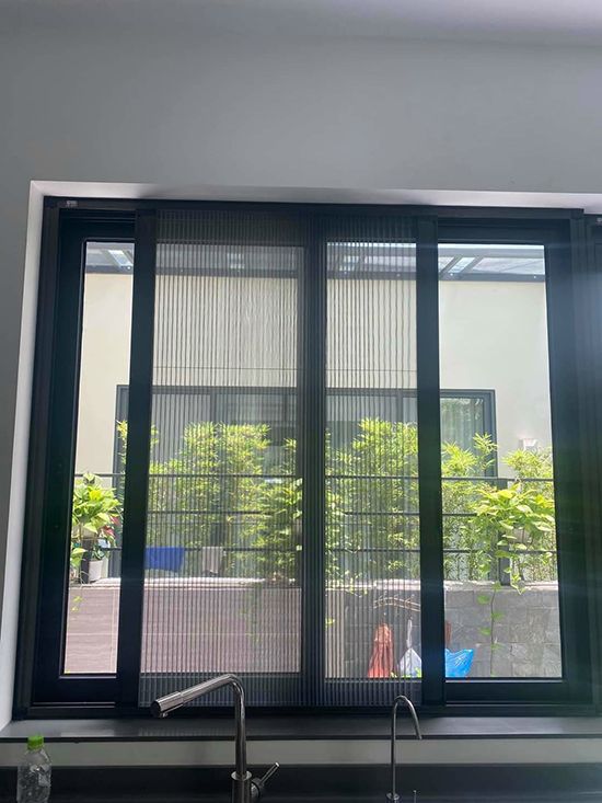 Cửa lưới chống muỗi xếp