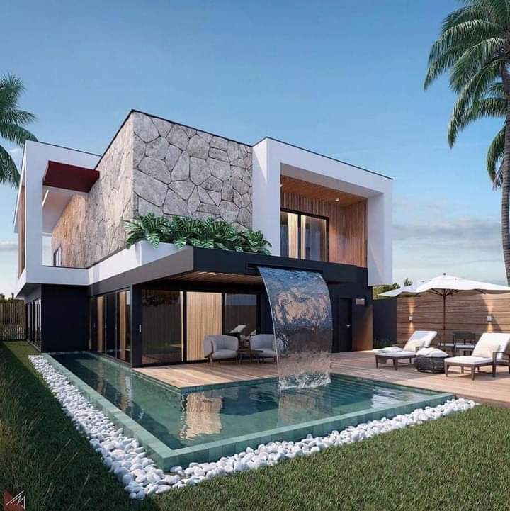 Hồ bơi nhà hiện đại
