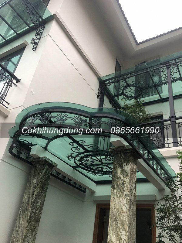 Mái kính cường lực