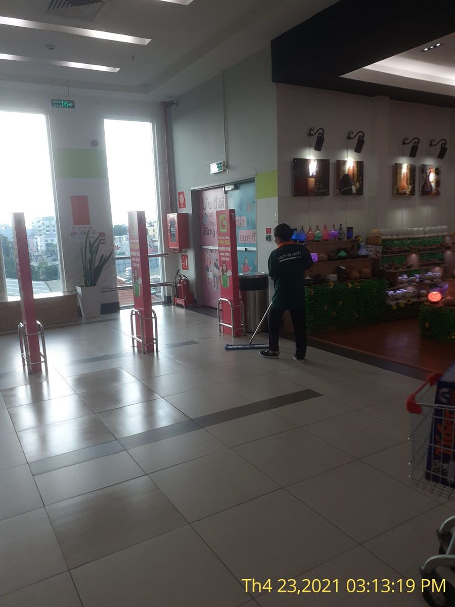 Vệ sinh siêu thị 
