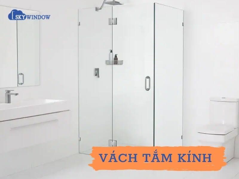 Vách tắm kính