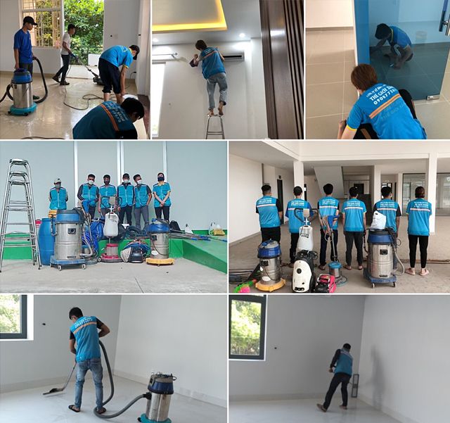 Vệ sinh sau xây dựng