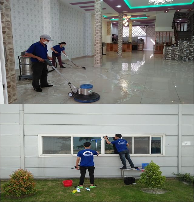 Vệ sinh sau xây dựng