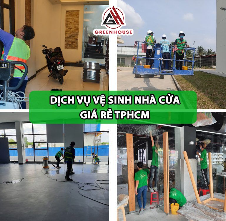 Vệ sinh nhà cửa 