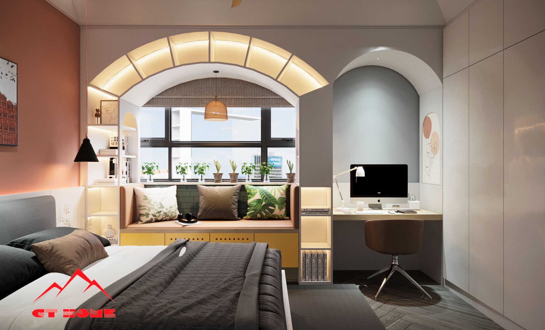 Thiết kế thi công nội thất chung cư