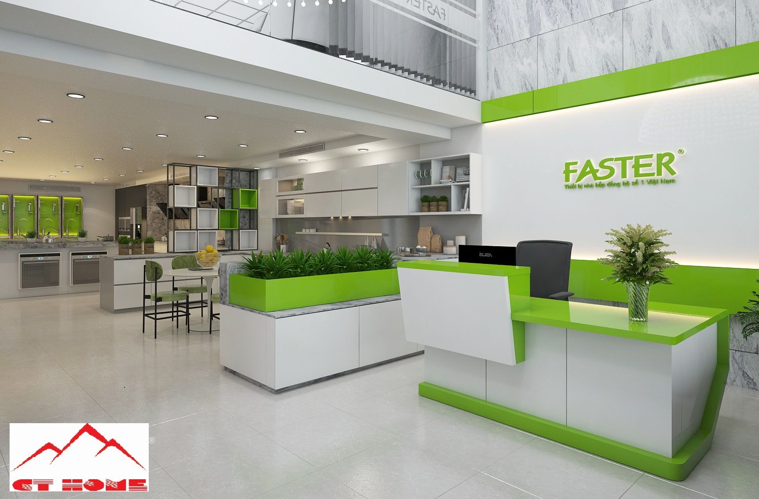 Thiết kế nội thất showroom