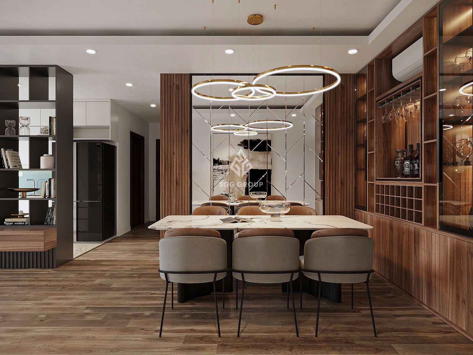 Thiết kế và thi công nội thất chung cư