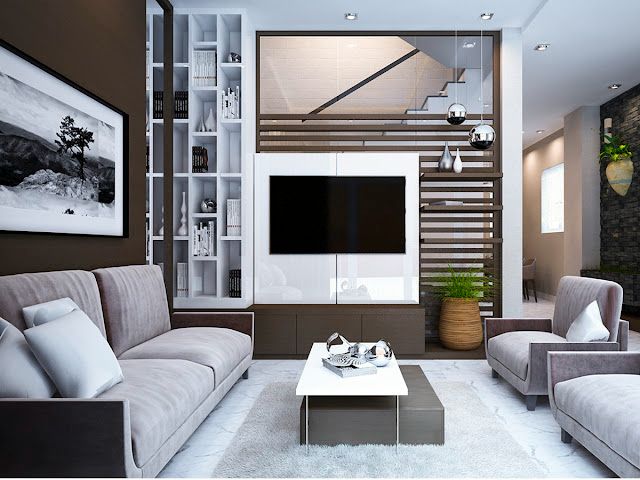 Thiết kế nội thất phòng khách 