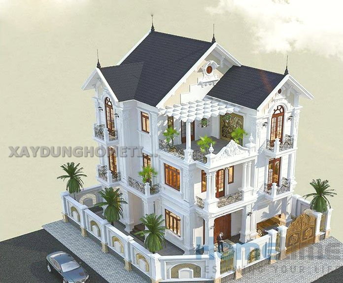 Thiết kế biệt thự tân cổ điển