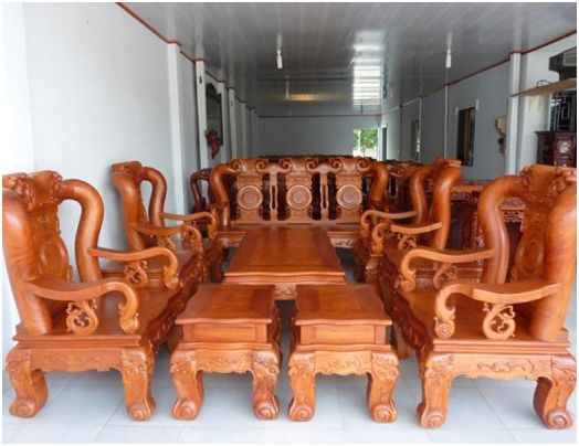 Bộ bàn ghế gỗ