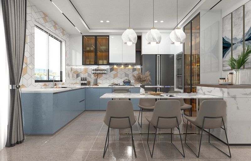 Thiết kế thi công nội thất phòng bếp
