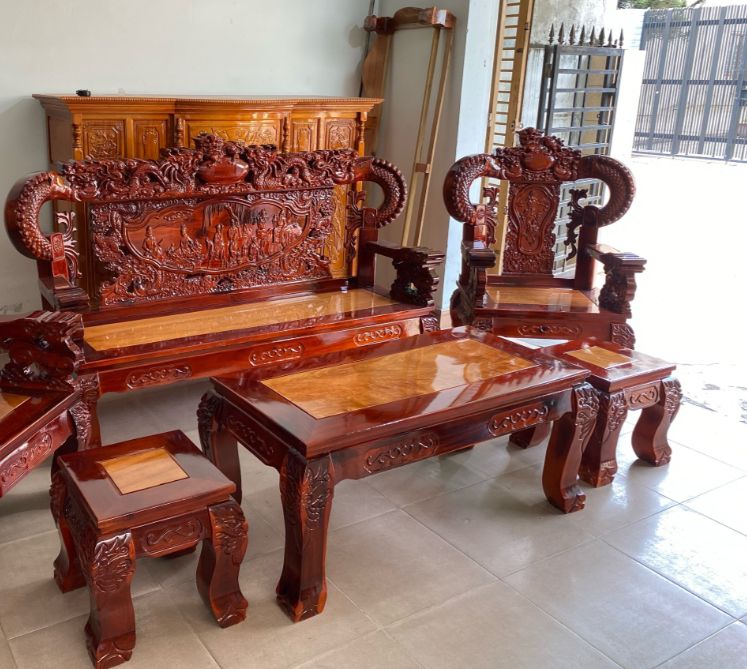 Bộ bàn ghế gỗ