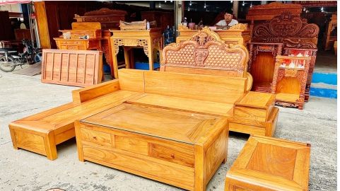 Bộ bàn ghế gỗ