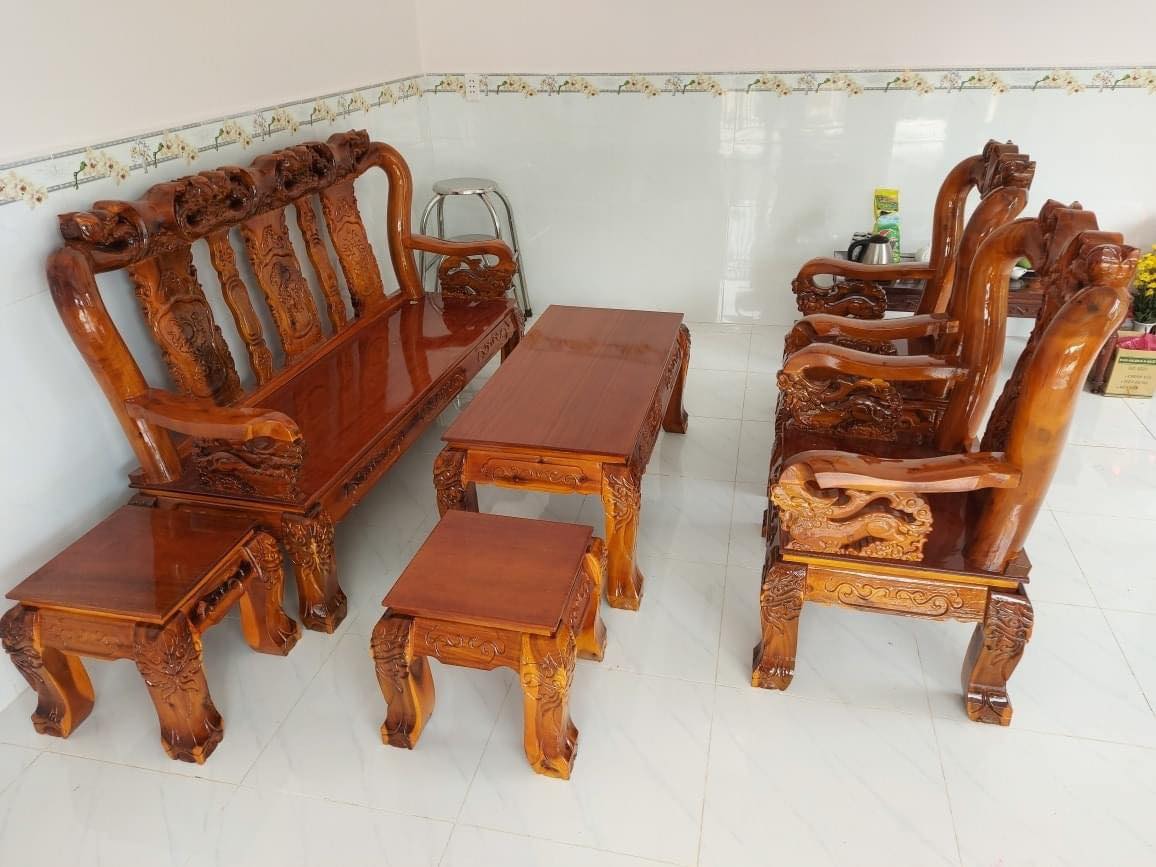 Bộ bàn ghế gỗ