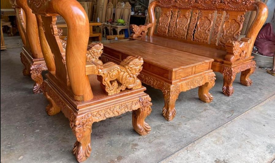 Bộ bàn ghế gỗ