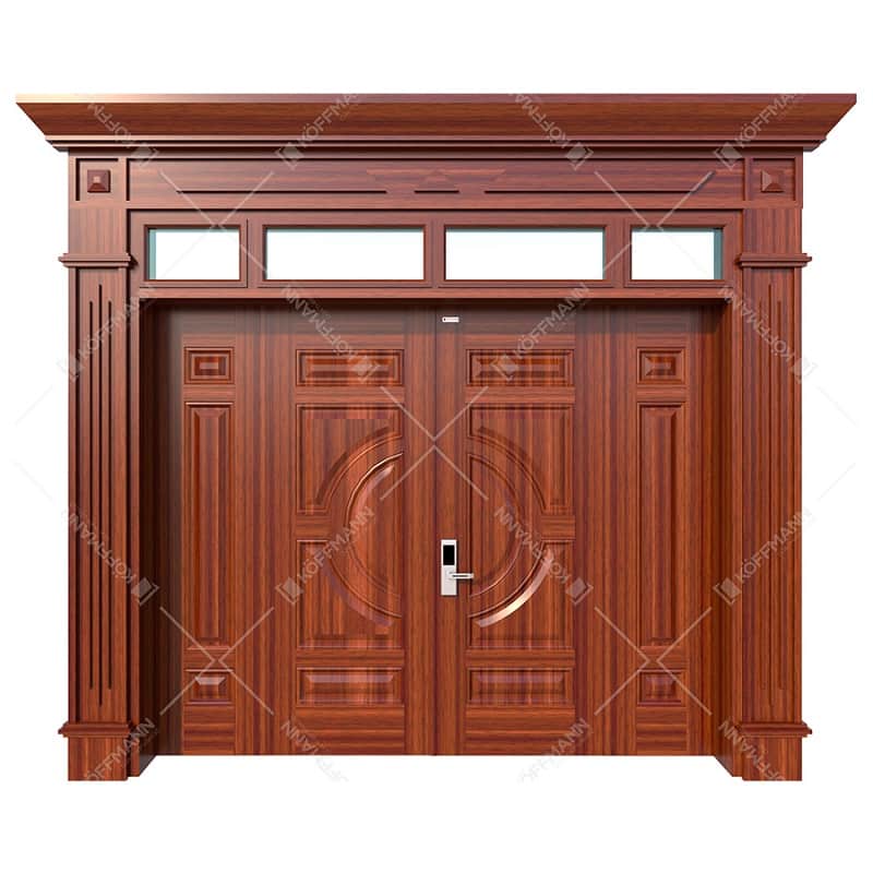 Cửa thép vân gỗ Luxury