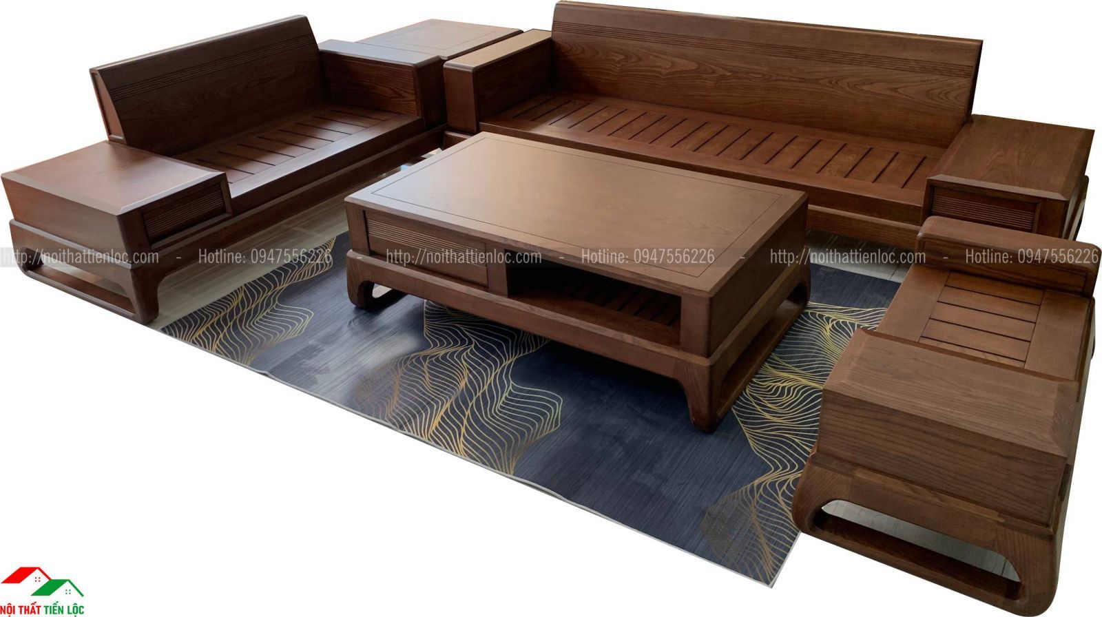 Sofa gỗ tự nhiên