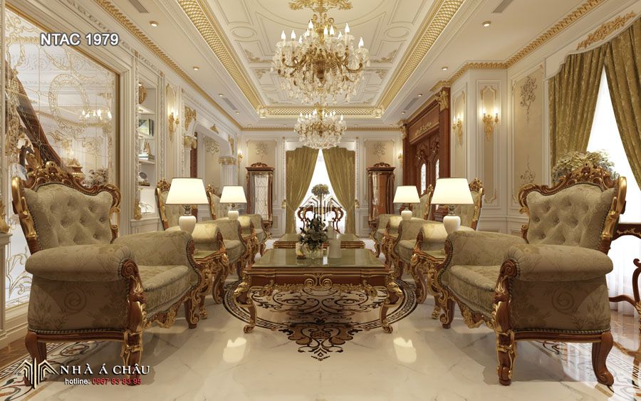 Thiết kế nội thất tân cổ điển
