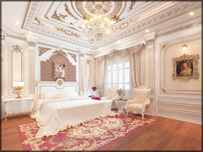 Thiết kế thi công nội thất biệt thự tân cổ điển